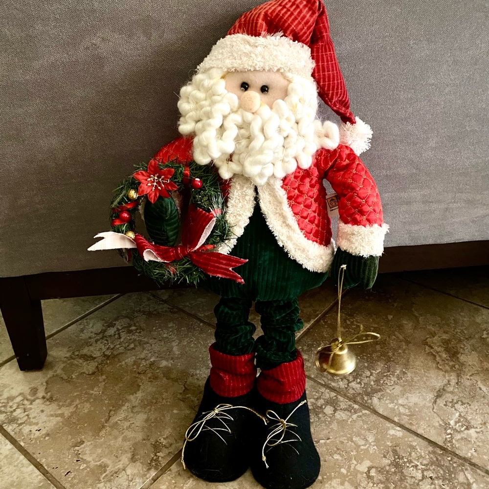 Stuffed Santa Decoration